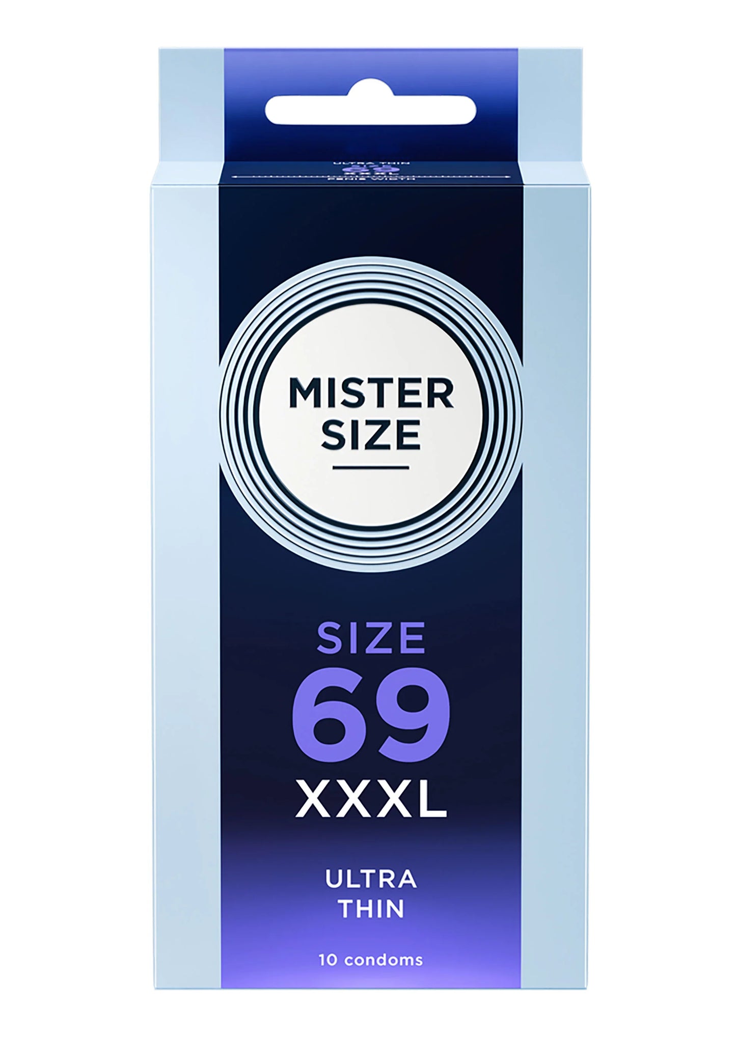 Beste vandaag nog: 69mm Condoms 10pcs by Mister Size - bij Happytoys Sexshop: online sex shop for Feeling Happy & Easy 😊