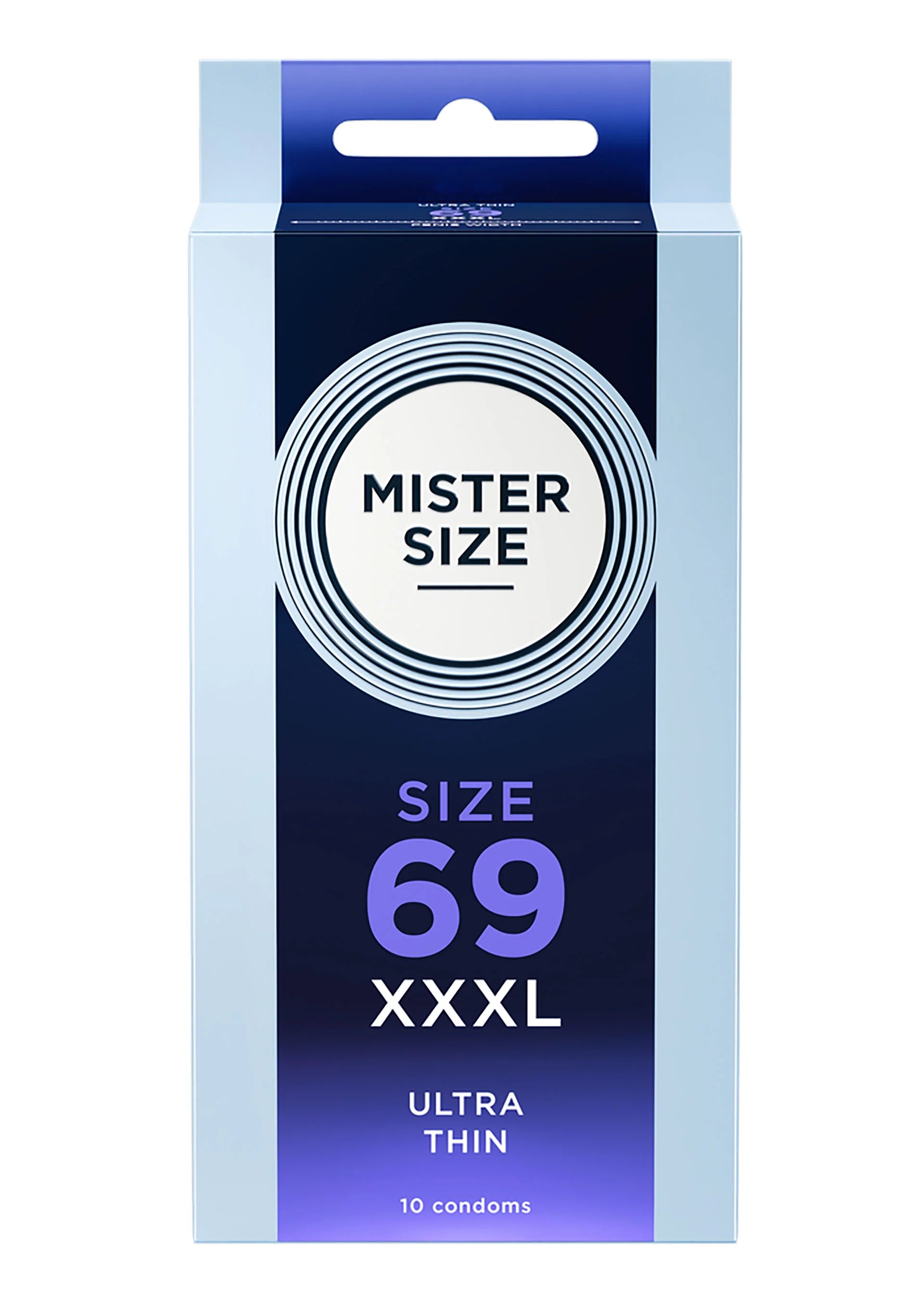 Beste vandaag nog: 69mm Condoms 10pcs by Mister Size - bij Happytoys Sexshop: online sex shop for Feeling Happy & Easy 😊