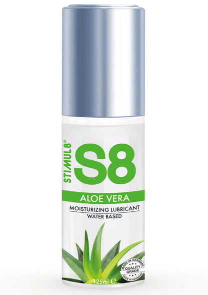 Beste vandaag nog: S8 Aloe Vera Lubricant 125 ml by Stimul8 S8 - bij Happytoys Sexshop: online sex shop for Feeling Happy & Easy 😊 - Aloe Vera - 97409 - ALOE - 125