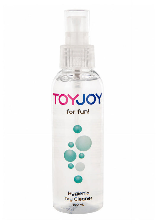 Reinigingssprayfles ToyJoy met transparante pomp, 150 ml, hygiënische speelgoedreiniger