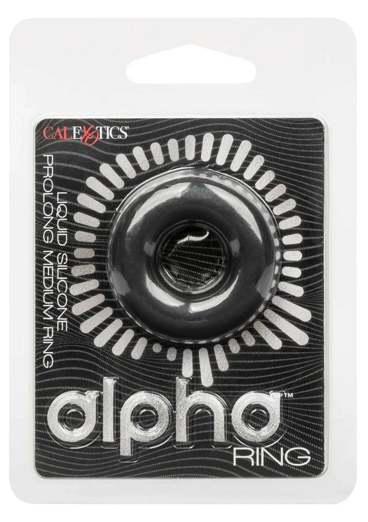 Alpha Prolong Medium Ring by CalExotics - Happytoys Sexshop: online sex shop for Feeling Happy & Easy 😊 - Discreet geleverd