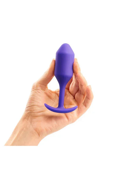 B-Vibe Snug Plug 2 by B-Vibe - Happytoys Sexshop: online sex shop for Feeling Happy & Easy 😊 - Discreet geleverd