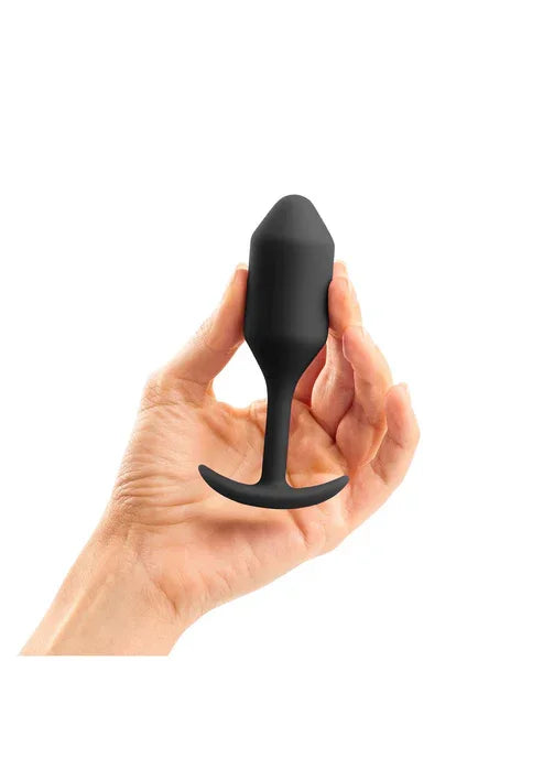 B-Vibe Snug Plug 2 by B-Vibe - Happytoys Sexshop: online sex shop for Feeling Happy & Easy 😊 - Discreet geleverd