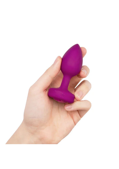 ♂ ♀ B-Vibe Vibrating Jewel Plug S/M - Happytoys Sexshop: online sex shop for Feeling Happy & Easy 😊 - Discreet geleverd