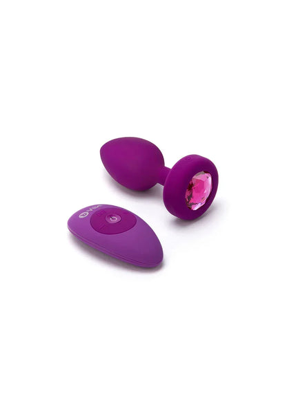 ♂ ♀ B-Vibe Vibrating Jewel Plug S/M - Happytoys Sexshop: online sex shop for Feeling Happy & Easy 😊 - Discreet geleverd