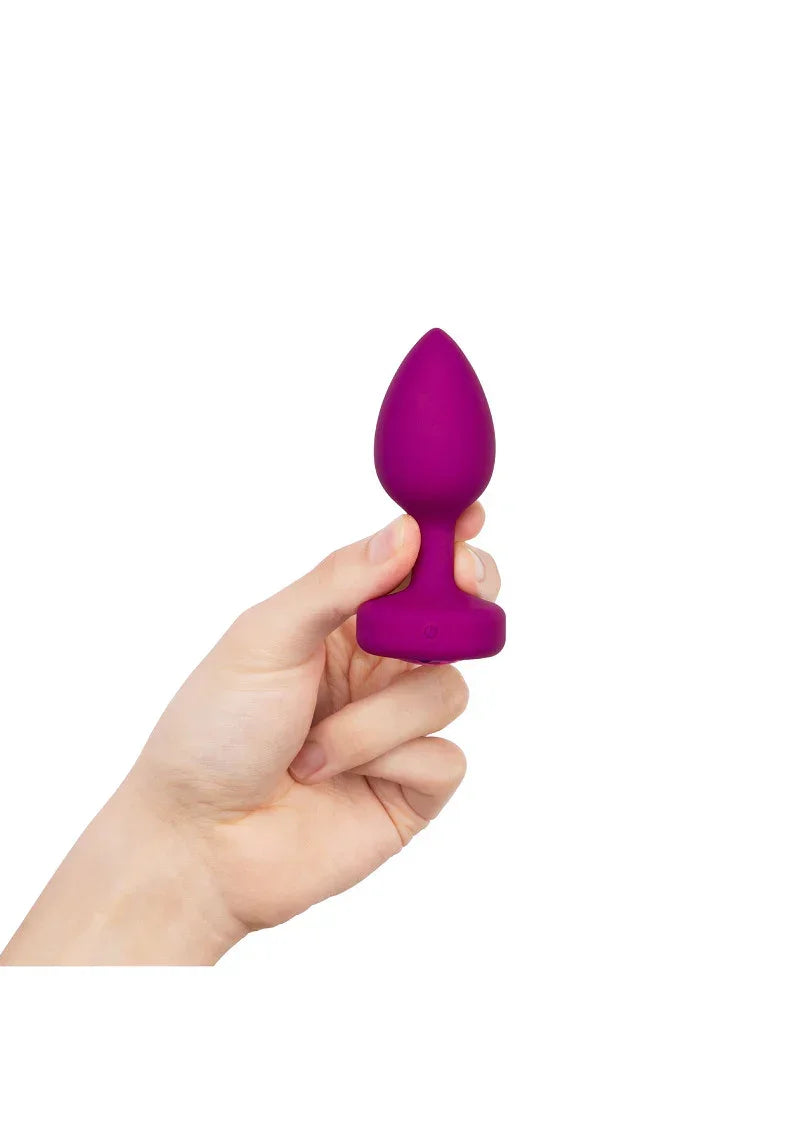 ♂ ♀ B-Vibe Vibrating Jewel Plug S/M - Happytoys Sexshop: online sex shop for Feeling Happy & Easy 😊 - Discreet geleverd