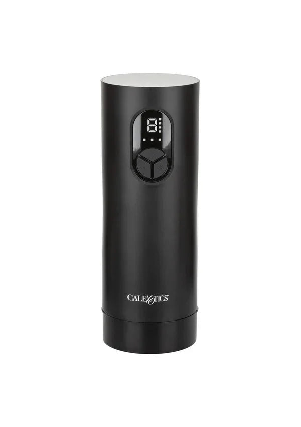 Bionic Sucking and Vibrating Masturbator by CalExotics - Happytoys Sexshop: online sex shop for Feeling Happy & Easy 😊 - Discreet geleverd