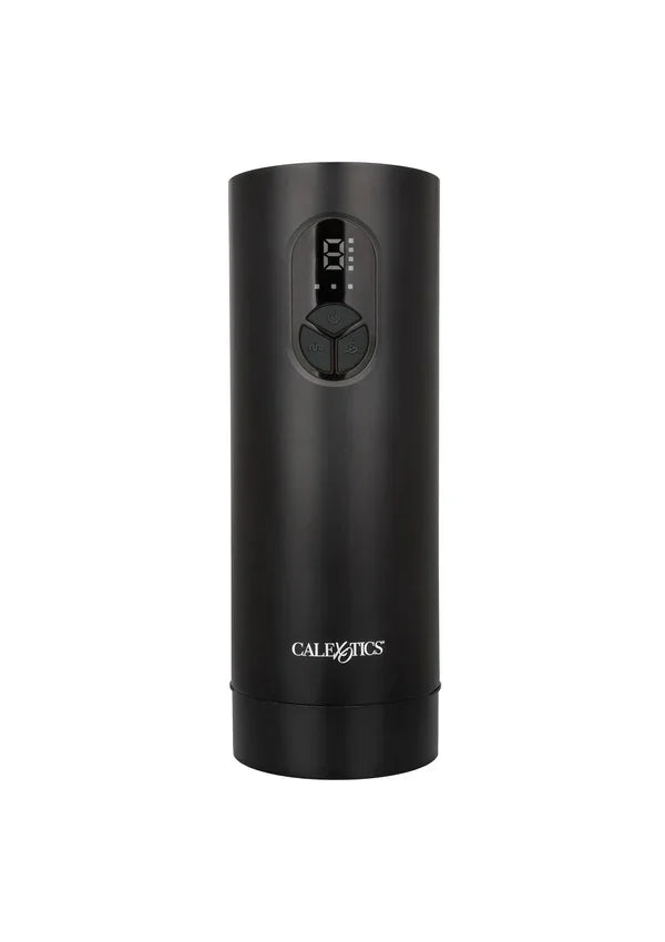 Bionic Sucking and Vibrating Masturbator by CalExotics - Happytoys Sexshop: online sex shop for Feeling Happy & Easy 😊 - Discreet geleverd