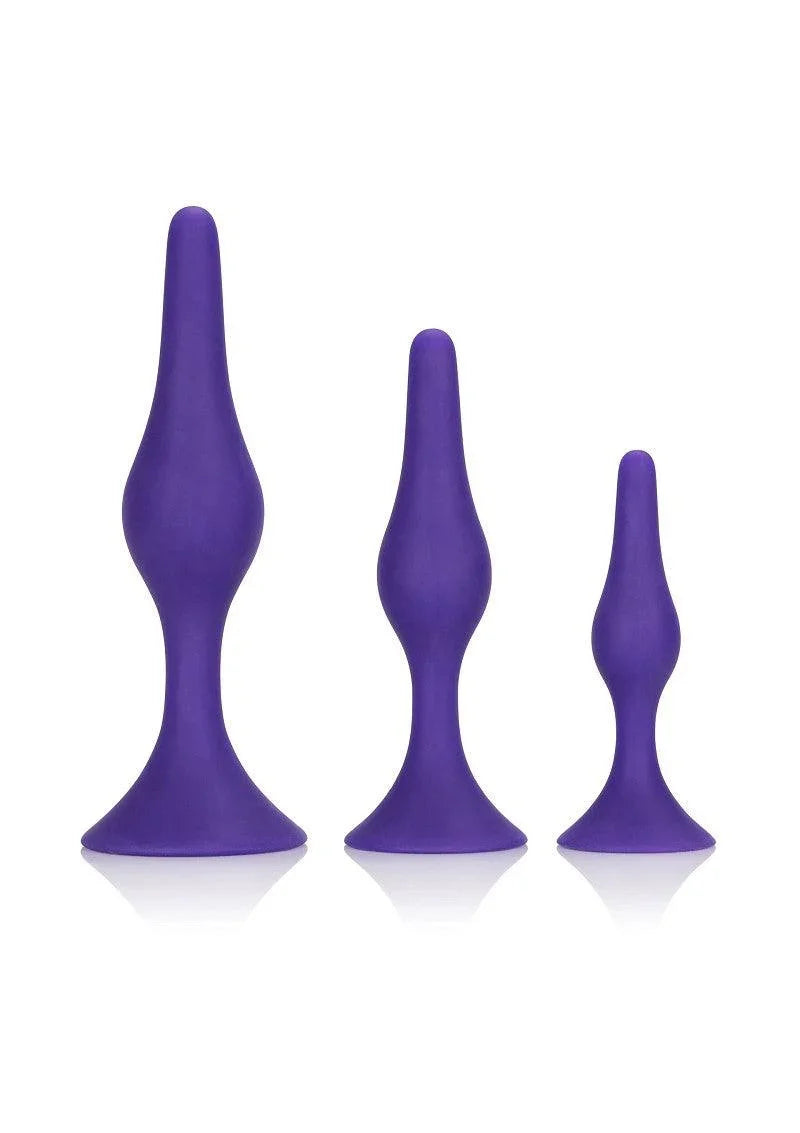 Booty Call Booty Trainer Kit Buttplugs by CalExotics - Happytoys Sexshop: online sex shop for Feeling Happy & Easy 😊 - Discreet geleverd
