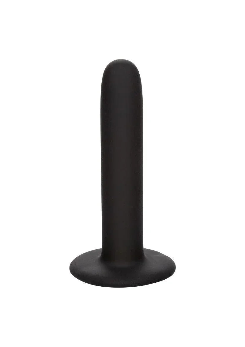 Zwarte siliconen kegel met platte voet voor pegging