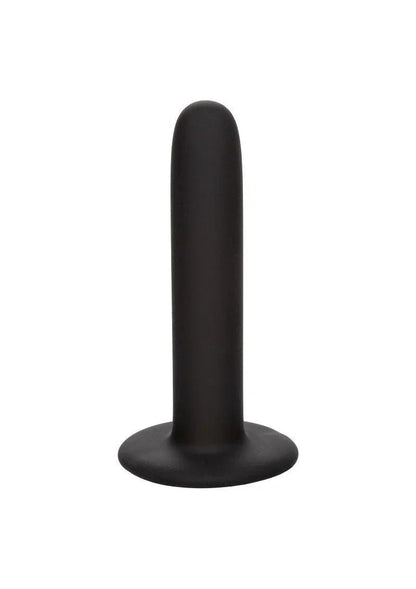 Zwarte siliconen kegel met platte voet voor pegging
