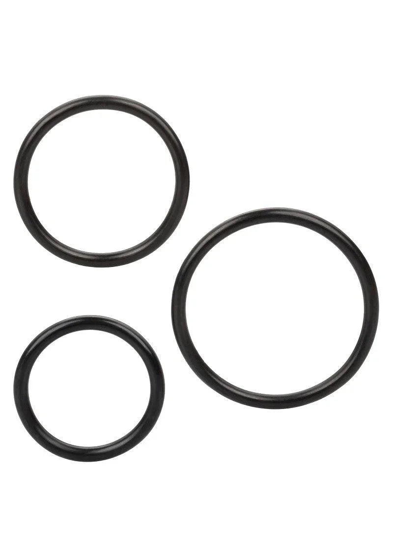 Zwarte O-ringen voor bevestiging