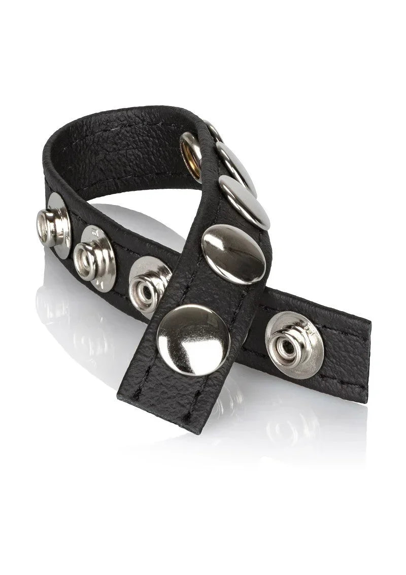 Beste vandaag nog: Leather Multi - Snap Ring by CalExotics - bij Happytoys