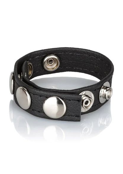Beste vandaag nog: Leather Multi - Snap Ring by CalExotics - bij Happytoys