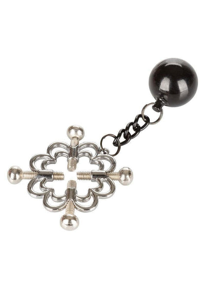 Beste vandaag nog: 4 - Point Weighted Nipple Press by CalExotics - bij Happytoys