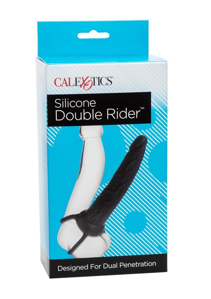 Silicone Double Rider for DP sex by CalExotics - Happytoys Sexshop: online sex shop for Feeling Happy & Easy 😊 - Discreet geleverd
