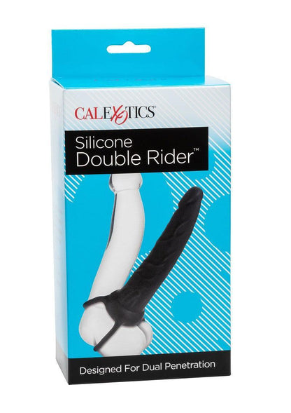 Silicone Double Rider for DP sex by CalExotics - Happytoys Sexshop: online sex shop for Feeling Happy & Easy 😊 - Discreet geleverd