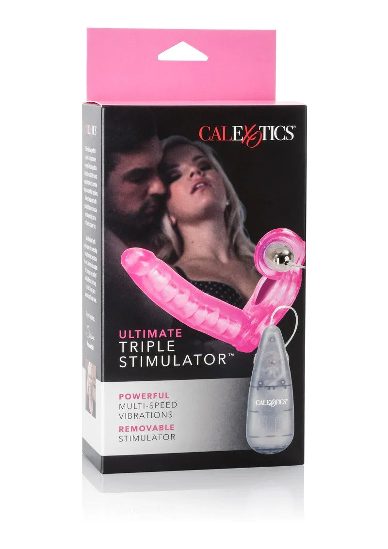 Ultimate Triple Stimulator by CalExotics - Happytoys Sexshop: online sex shop for Feeling Happy & Easy 😊 - Discreet geleverd