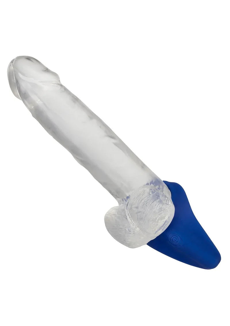 Admiral Liquid Silicone Vibrating Perineum Massager & Ring by CalExotics - Happytoys Sexshop: online sex shop for Feeling Happy & Easy 😊 - Discreet geleverd