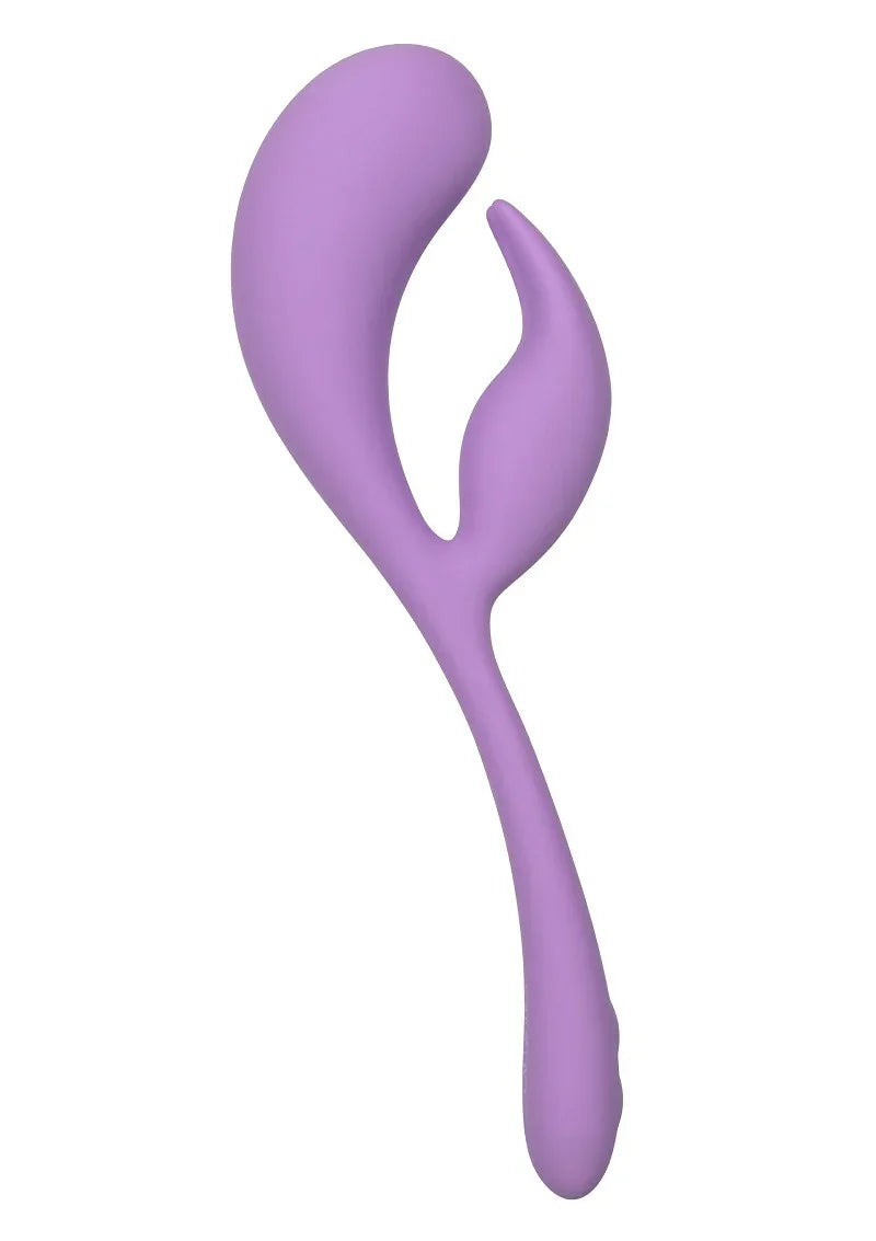 Elle Liquid Silicone Dual Flicker Vibrator by CalExotics - Happytoys Sexshop: online sex shop for Feeling Happy & Easy 😊 - Discreet geleverd