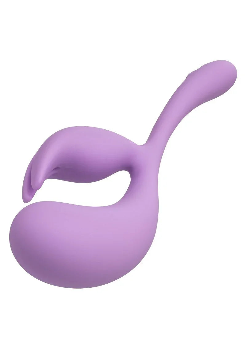 Elle Liquid Silicone Dual Flicker Vibrator by CalExotics - Happytoys Sexshop: online sex shop for Feeling Happy & Easy 😊 - Discreet geleverd