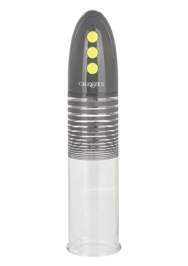 Link Up Rechargeable Smart Pump Penis pomp by CalExotics - Happytoys Sexshop: online sex shop for Feeling Happy & Easy 😊 - Discreet geleverd