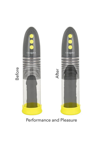 Link Up Rechargeable Smart Pump Penis pomp by CalExotics - Happytoys Sexshop: online sex shop for Feeling Happy & Easy 😊 - Discreet geleverd