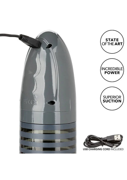 Link Up Rechargeable Smart Pump Penis pomp by CalExotics - Happytoys Sexshop: online sex shop for Feeling Happy & Easy 😊 - Discreet geleverd