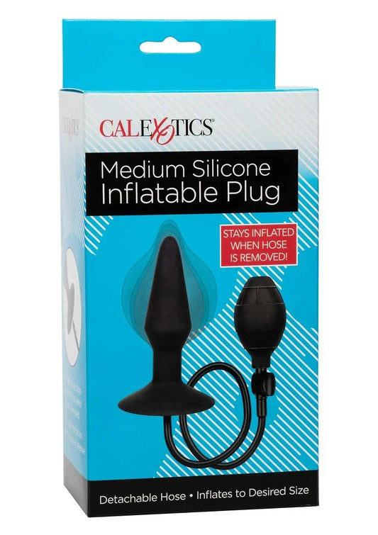 Verpakking van medium siliconen opblaasplug met slangaansluiting