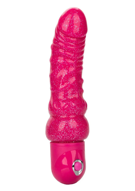 ♀ CalExotics Naughty Bits Lady Boner Buigzame persoonlijke vibrator - Happytoys Sexshop: online sex shop for Feeling Happy & Easy 😊 - Discreet geleverd