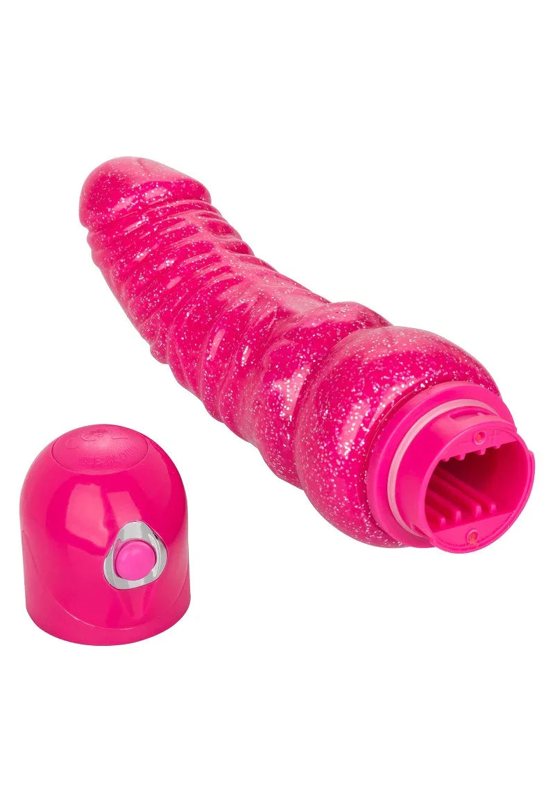 ♀ CalExotics Naughty Bits Lady Boner Buigzame persoonlijke vibrator - Happytoys Sexshop: online sex shop for Feeling Happy & Easy 😊 - Discreet geleverd