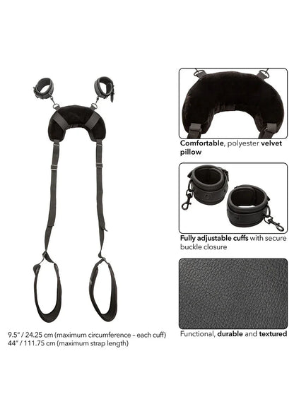 Nocturnal Position Strap with Pillow by CalExotics - Happytoys Sexshop: online sex shop for Feeling Happy & Easy 😊 - Discreet geleverd