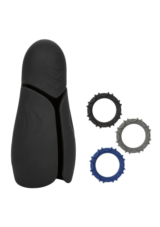 Optimum Power Elite Pro Stroker by CalExotics - Happytoys Sexshop: online sex shop for Feeling Happy & Easy 😊 - Discreet geleverd