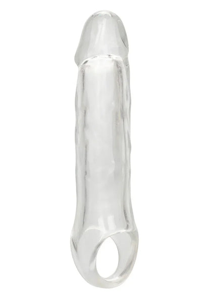 Doorzichtige seksspeelgoed-extension met open ring, 7,5 inch.