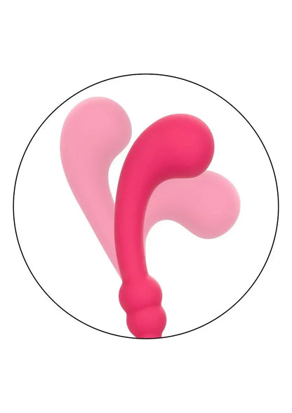 Pretty Little Wands Curvy vibrator by CalExotics - Happytoys Sexshop: online sex shop for Feeling Happy & Easy 😊 - Discreet geleverd