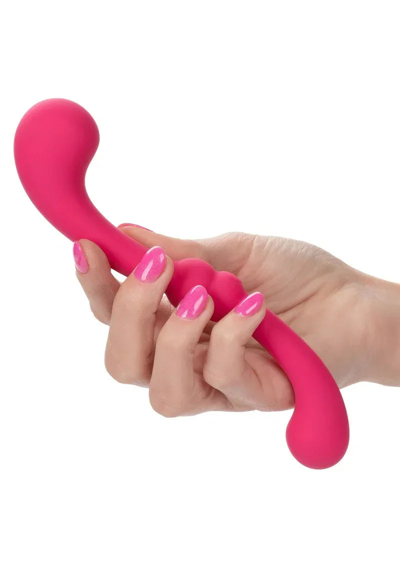 Pretty Little Wands Curvy vibrator by CalExotics - Happytoys Sexshop: online sex shop for Feeling Happy & Easy 😊 - Discreet geleverd