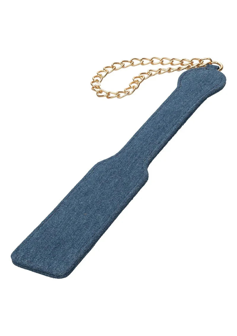 Ride 'em Premium Denim Collection Paddle by CalExotics - Happytoys Sexshop: online sex shop for Feeling Happy & Easy 😊 - Discreet geleverd