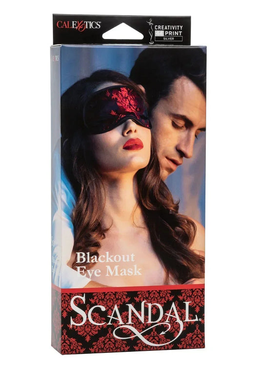 Bestel: Scandal Blackout Eye Mask by CalExotics - bij Happytoys: de erotische sex webshop | liever Happy dan Easy ⭐⭐⭐⭐⭐