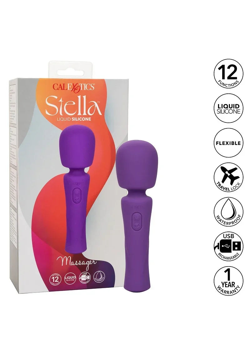 ♂ ♀ CalExotics Stella Liquid Silicone Massager - Happytoys Sexshop: online sex shop for Feeling Happy & Easy 😊 - Discreet geleverd