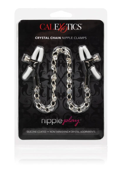Nipple Play Crystal Chain tepel klemmen by CalExotics - Happytoys Sexshop: online sex shop for Feeling Happy & Easy 😊 - Discreet geleverd