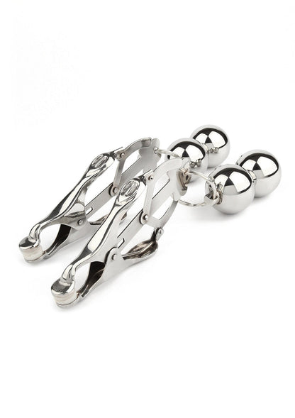 Beste vandaag nog: Clover Nipple Clamps Weight by Mr. Steel - bij Happytoys Sexshop: online sex shop for Feeling Happy & Easy 😊