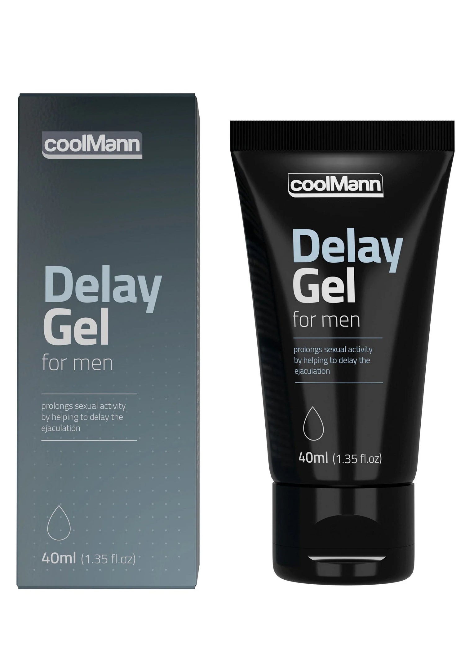 Beste vandaag nog: CoolMann Delay Gel 40 ml by Cobeco Coolmann - bij Happytoys Sexshop: online sex shop for Feeling Happy & Easy 😊