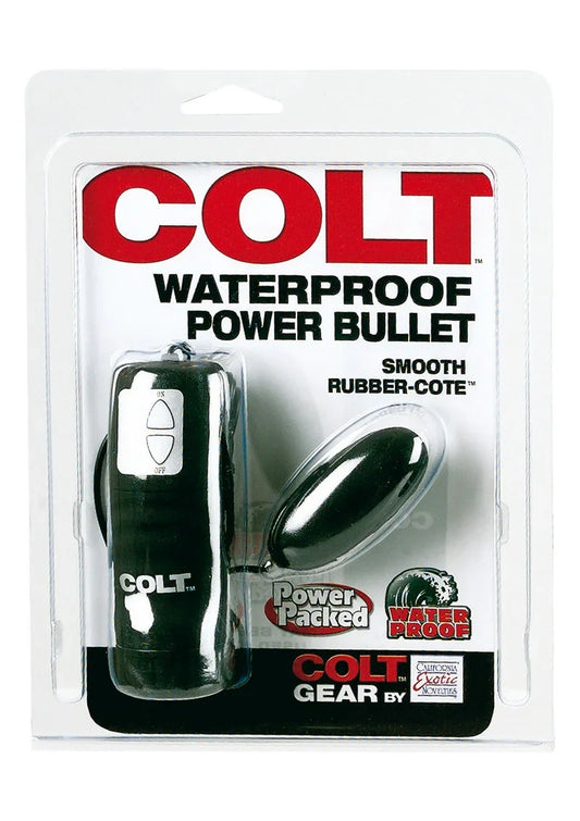 COLT Waterproof Power Bullet Vibrator CalExotics - Happytoys Sexshop: online sex shop for Feeling Happy & Easy 😊 - Discreet geleverd