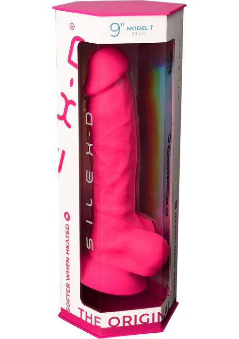 Dildo Model 9 inch by Silex - Happytoys Sexshop: online sex shop for Feeling Happy & Easy 😊 - Discreet geleverd