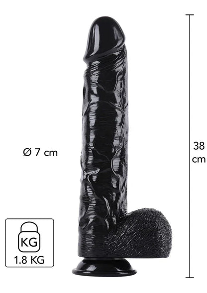Dong 38 cm by Hidden Desire - Happytoys Sexshop: online sex shop for Feeling Happy & Easy 😊 - Discreet geleverd