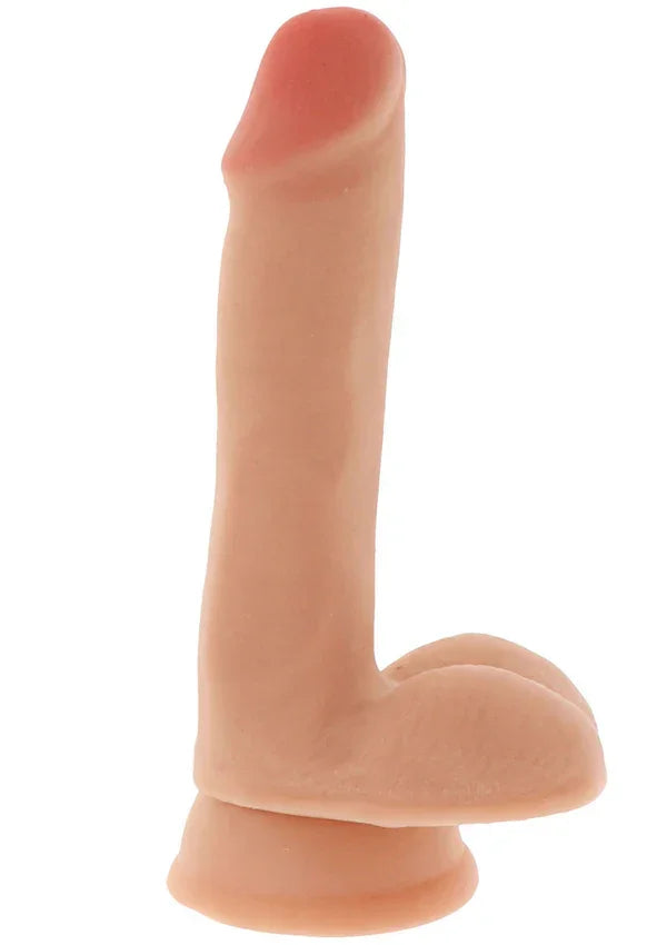 Dual Density Dildo TPE 17 cm by ToyJoy - Happytoys Sexshop: online sex shop for Feeling Happy & Easy 😊 - Discreet geleverd