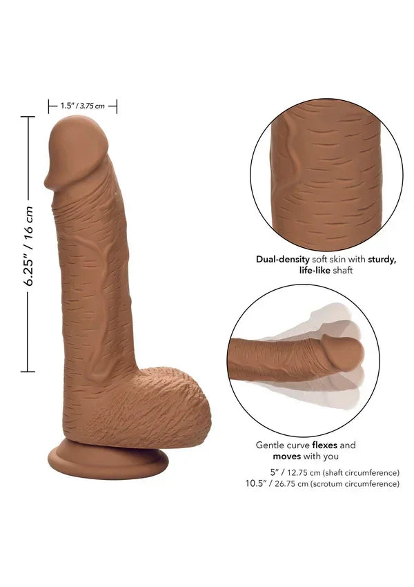 Dual Density Silicone Stud Skin 6.25 inch by CalExotics - Happytoys Sexshop: online sex shop for Feeling Happy & Easy 😊 - Discreet geleverd