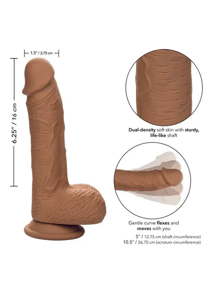 Dual Density Silicone Stud Skin 6.25 inch by CalExotics - Happytoys Sexshop: online sex shop for Feeling Happy & Easy 😊 - Discreet geleverd