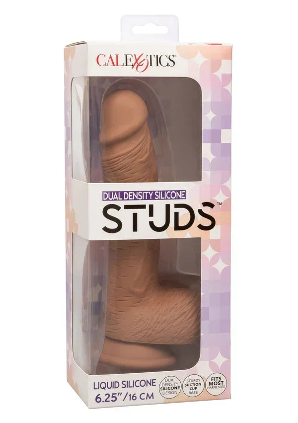 Dual Density Silicone Stud Skin 6.25 inch by CalExotics - Happytoys Sexshop: online sex shop for Feeling Happy & Easy 😊 - Discreet geleverd