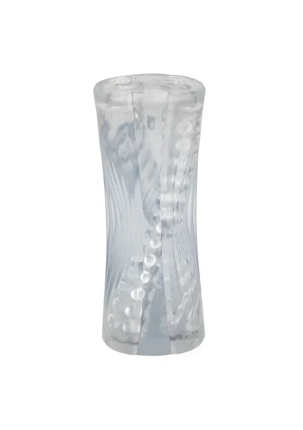 Dual Ribbed Stroker XL by CalExotics - Happytoys Sexshop: online sex shop for Feeling Happy & Easy 😊 - Discreet geleverd